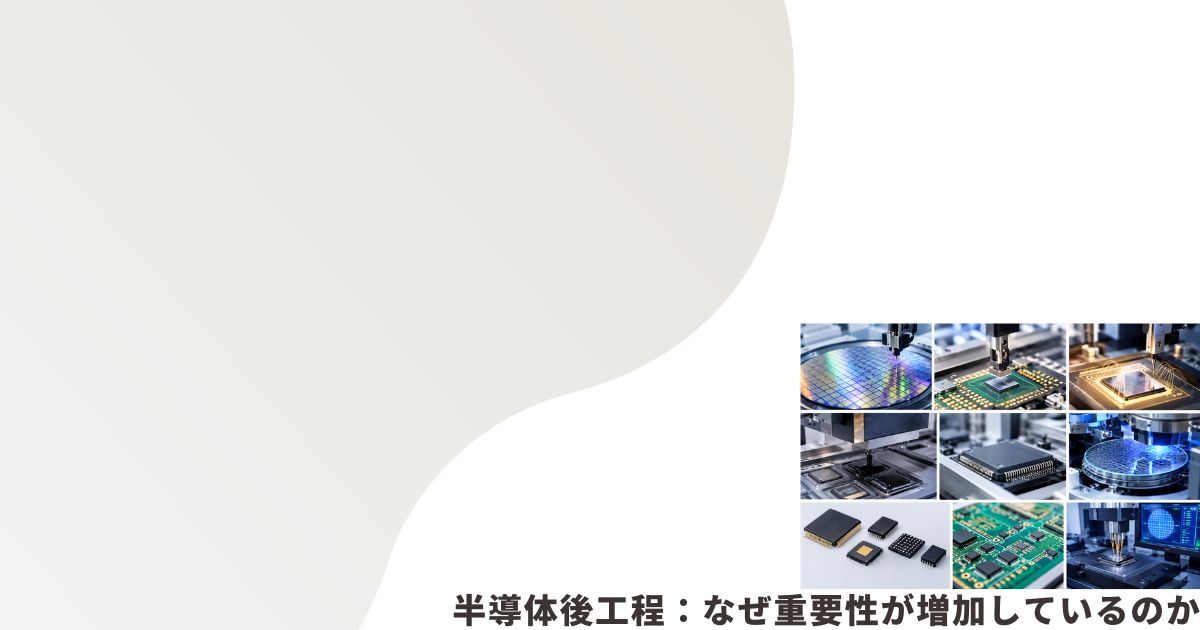 半導体後工程のイメージ画像
